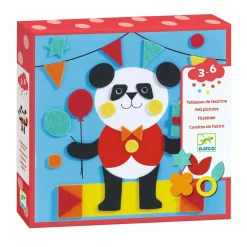 Viltcollages Maken - Dieren>Djeco Hot