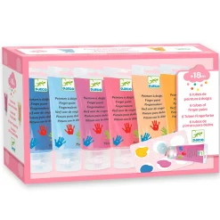 Djeco Vingerverf Pastel, 6st. Clearance