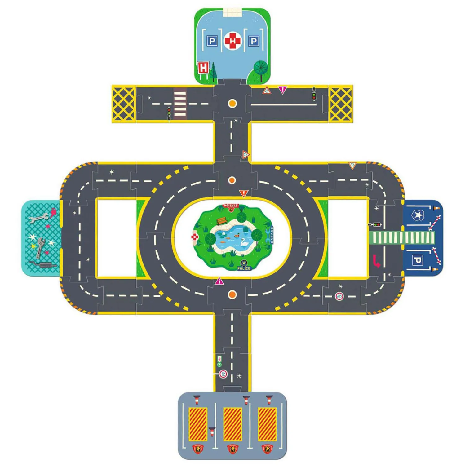 Djeco Vloerpuzzel - 33dlg. Best