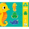 Zeedieren 3in1 Puzzel>Djeco Best