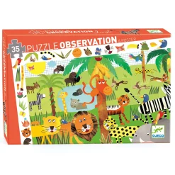 Zoekpuzzel Jungle, 35st.-Djeco New