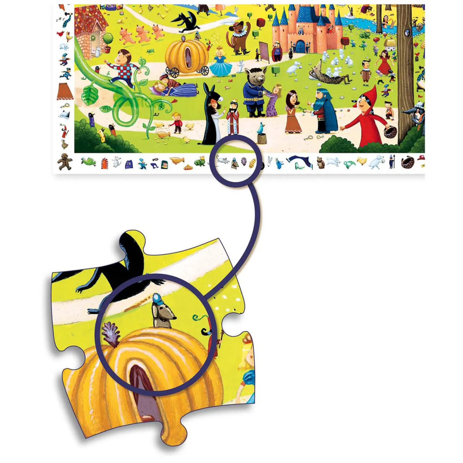 Zoekpuzzel Sprookjes - 54st.-Djeco Sale