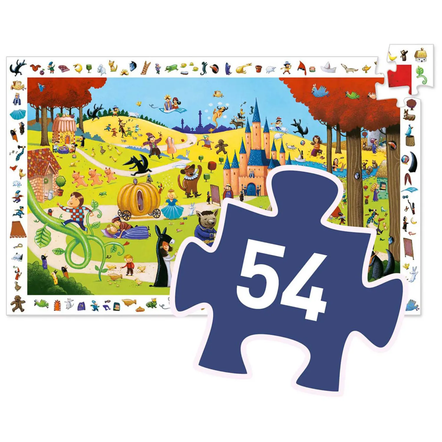 Zoekpuzzel Sprookjes - 54st.-Djeco Sale