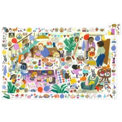 Zoekpuzzel Verjaardsfeestje - 54st.>Djeco Clearance