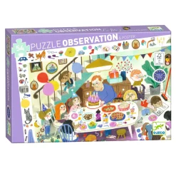 Zoekpuzzel Verjaardsfeestje - 54st.>Djeco Clearance
