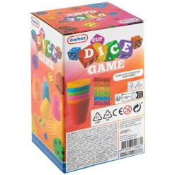 Creative Craft Group Dobbelspel 6 Cups en 30 Dobbelstenen Best