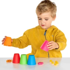 Creative Craft Group Dobbelspel 6 Cups en 30 Dobbelstenen Best