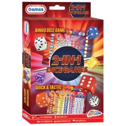 Dobbelspellen 2in1 (Bingo Dice & Quick and Tactic)-Grafix Hot