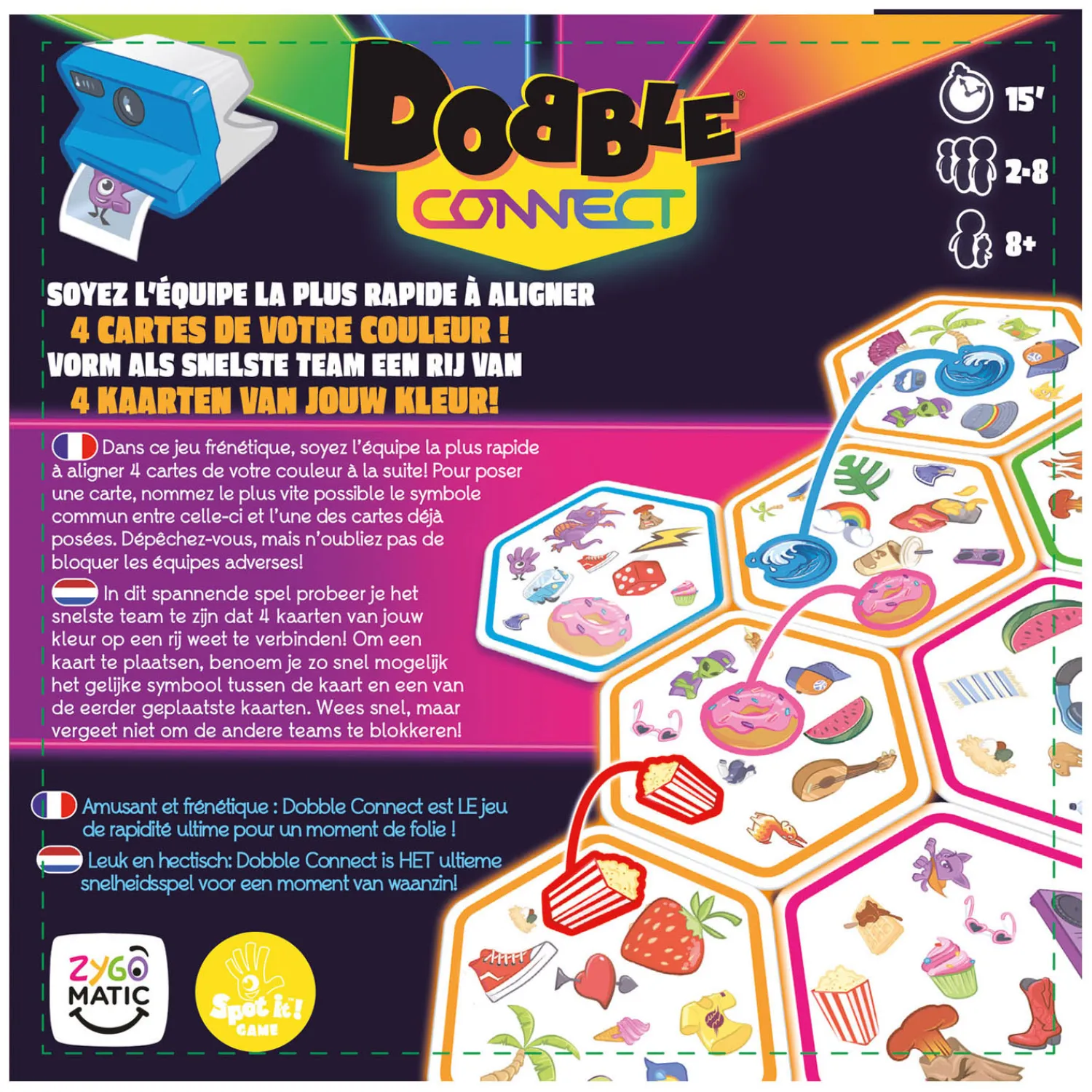 Dobble Connect Kaartspel>Asmodee