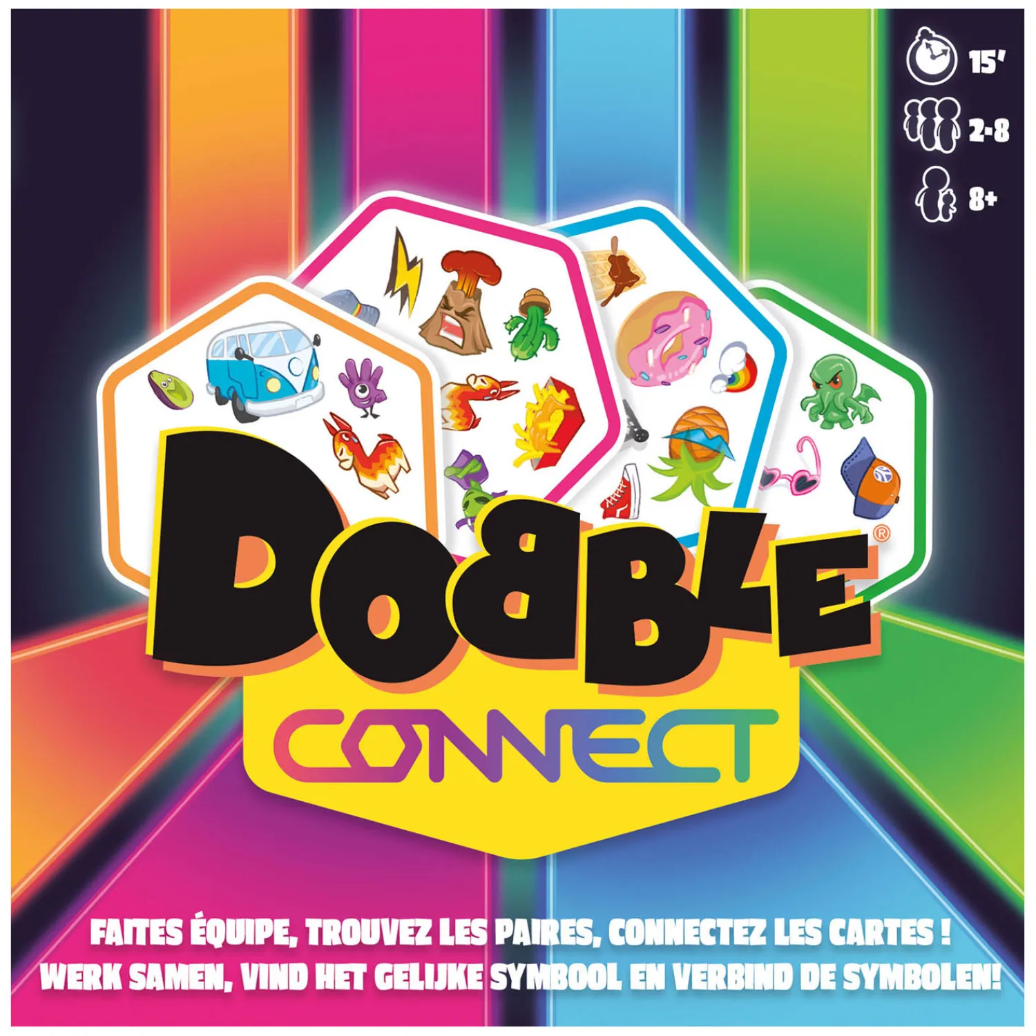 Dobble Connect Kaartspel>Asmodee