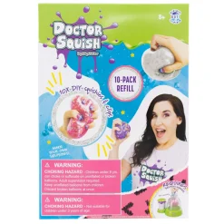 Doctor Squish - Squishy Pack Navulling - 10x TPR-squishies, 10x Clips>Boti Discount