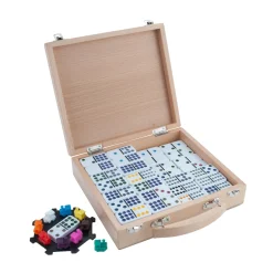 Domino Mexican Train in Houten Koffer Outlet