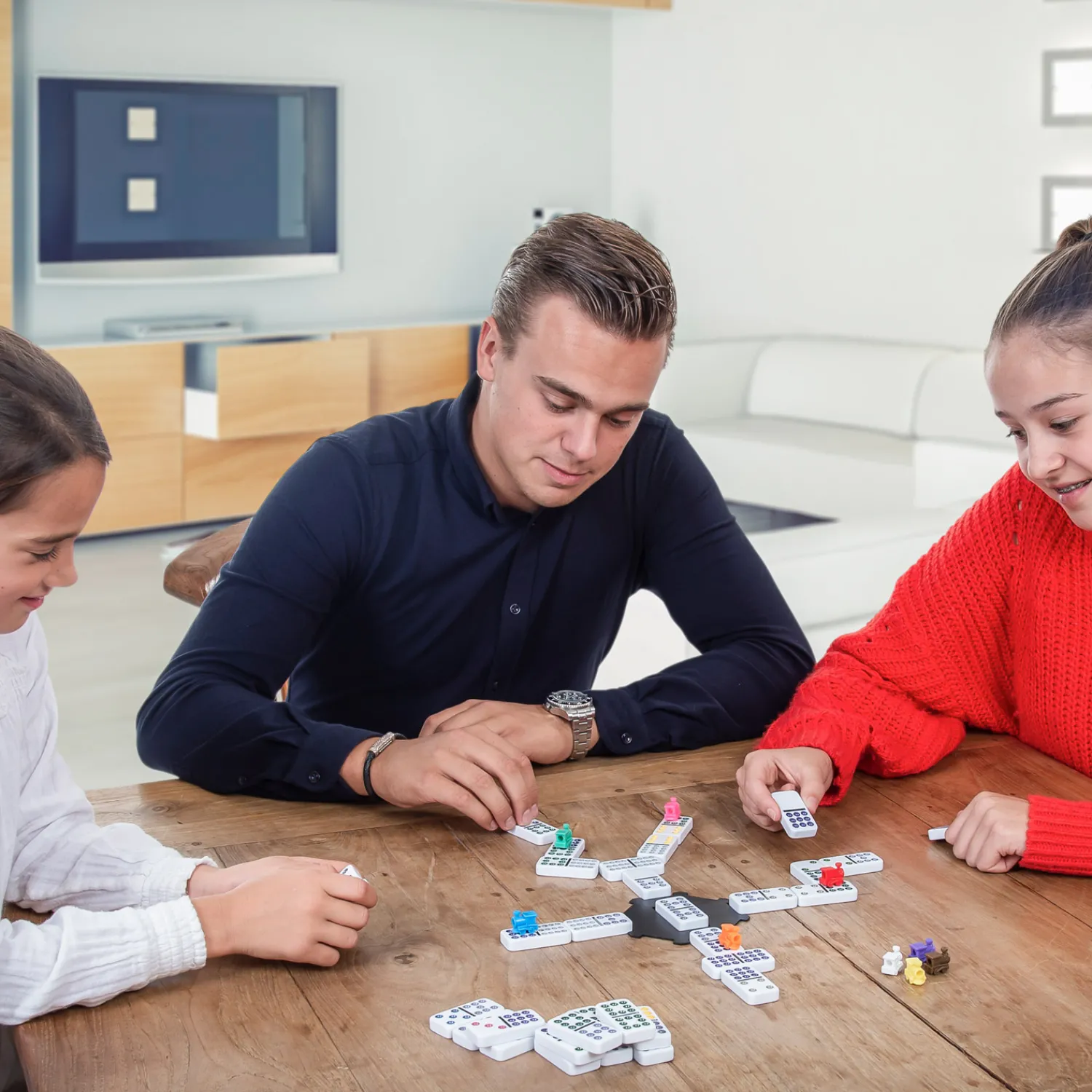 Domino Mexican Train in Houten Koffer Outlet
