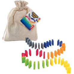 Dominostenen in Katoenen Tasje>Grafix Discount