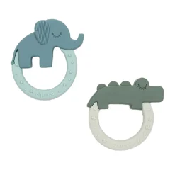 Bijtring Deer Friends Groen/Blauw, 2st.-Done by Deer Discount