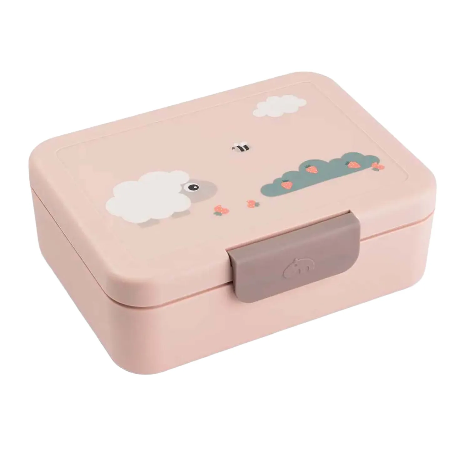 Broodtrommel met Vakken - Roze>Done by Deer Sale