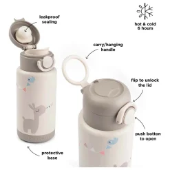 Geïsoleerde Drinkfles Celebration - Beige><noscript><img width=