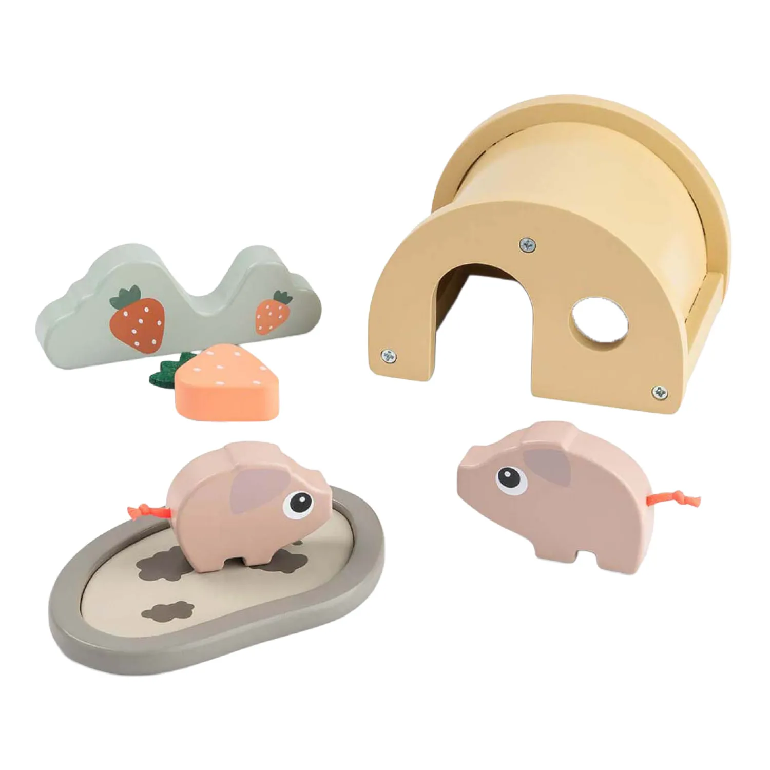 Done by Deer Tiny Farm Houten Speelset Pigee Best