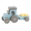 Done by Deer Tiny Farm Houten Tractor Dotti Blauw Discount