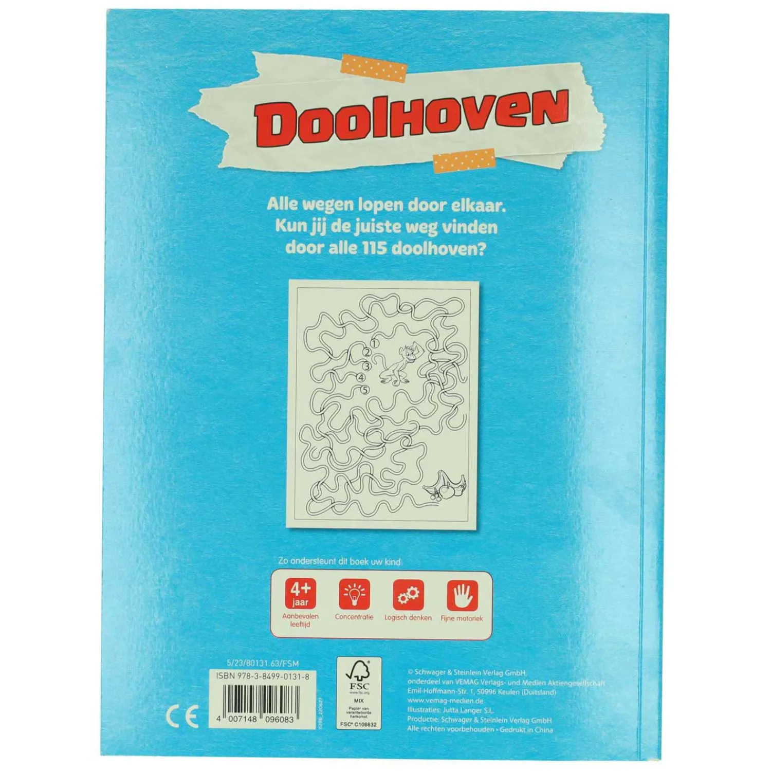 Doolhovenboek - 115 Doolhoven-Wins Holland Outlet