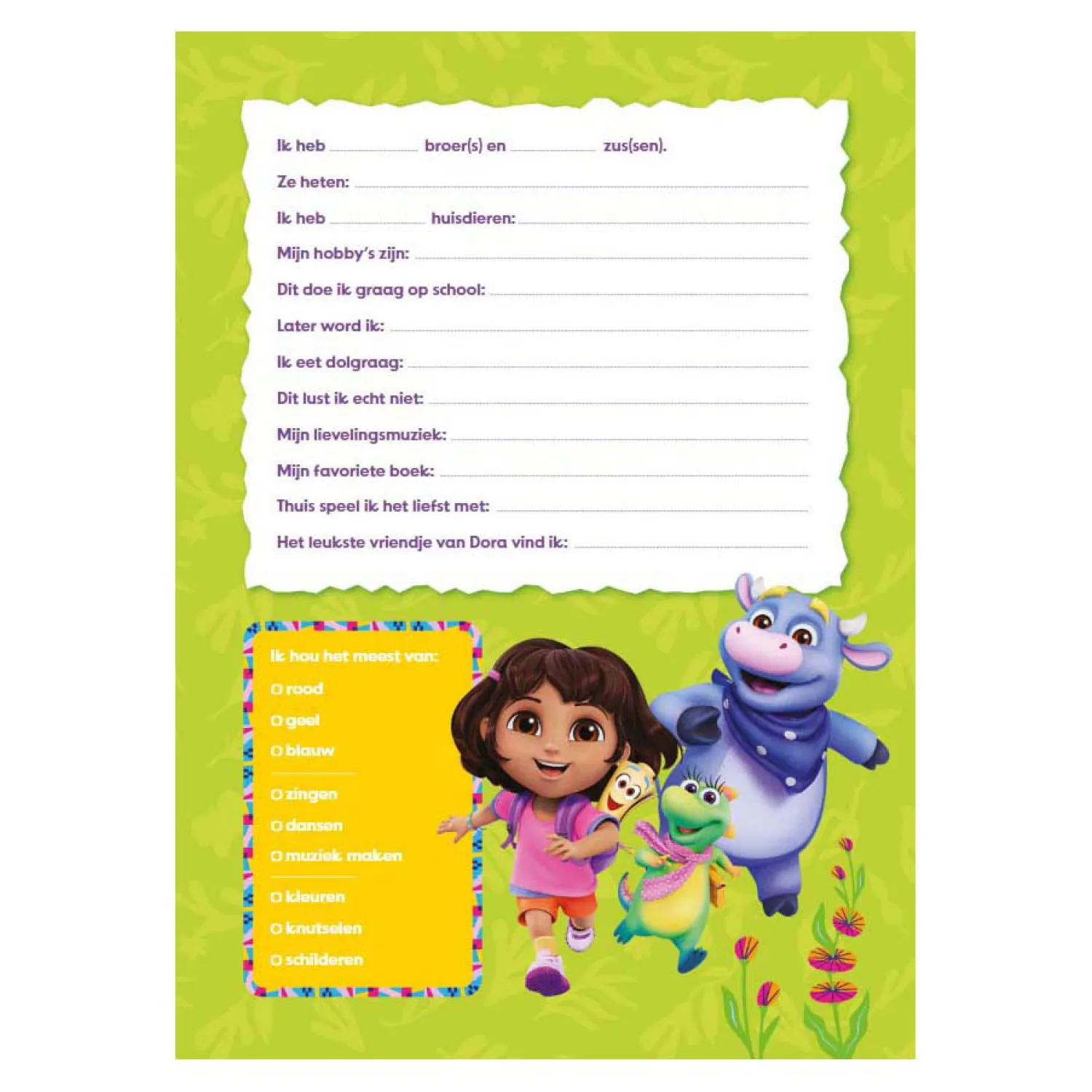 Deltas Dora Vriendenboek Online