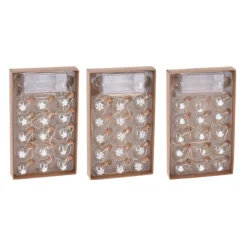 Draadslinger met 15 Kerstballetjes Led Warm White