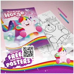 Eenhoorn Speelfiguur Pegasus met Borstel-Dream Horse Outlet