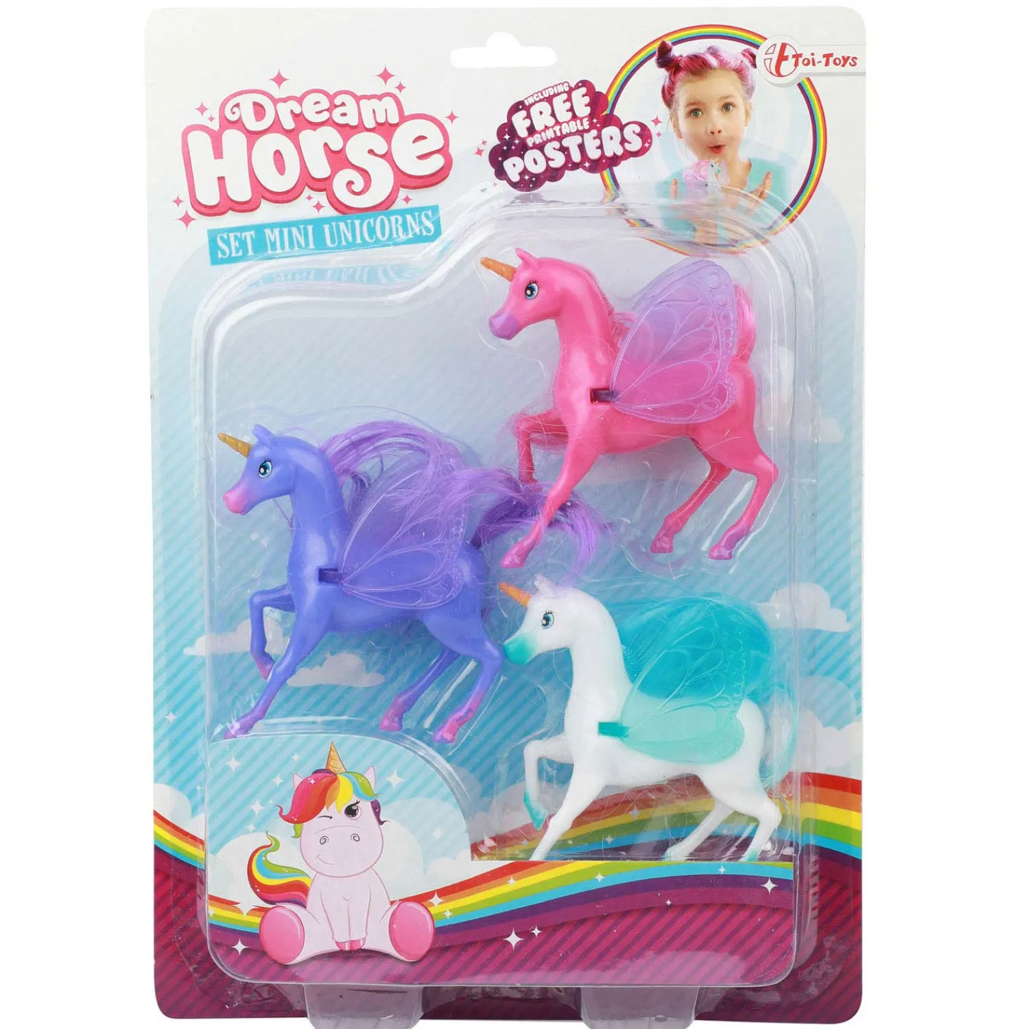 Mini Eenhoorn, 3st.>Dream Horse New