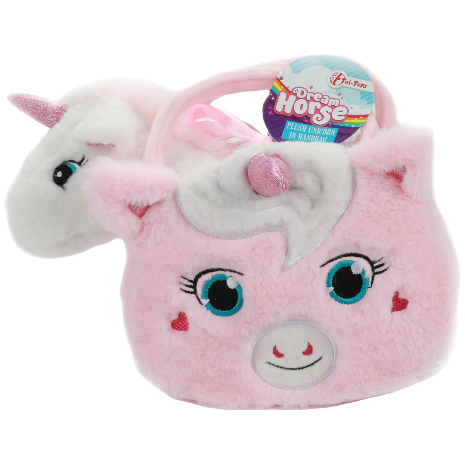 Pluchen Eenhoorn in Tas>Dream Horse Hot