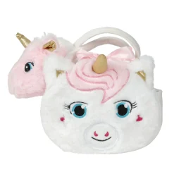 Pluchen Eenhoorn in Tas><noscript><img width=