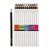 Driehoekige Jumbo Kleurpotloden - Zwart, 12st.>Creativ Company Clearance