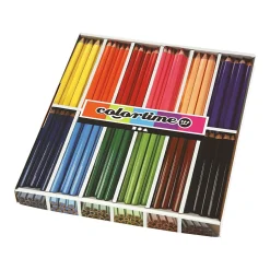 Driehoekige Jumbo Kleurpotloden - Basiskleuren, 144st.>Creativ Company Best