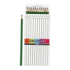 Driehoekige Kleurpotloden - Groen, 12st.>Creativ Company Hot
