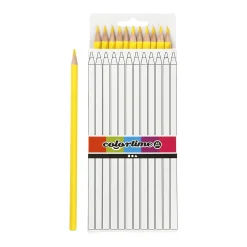 Creativ Company Driehoekige Kleurpotloden - Geel, 12st. Sale