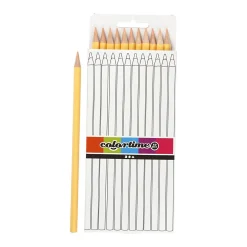 Creativ Company Driehoekige Kleurpotloden - Huidskleur, 12st. Online