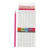 Driehoekige Kleurpotloden - Roze, 12st.>Creativ Company Online