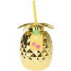 Drinkbeker Gouden Ananas- New