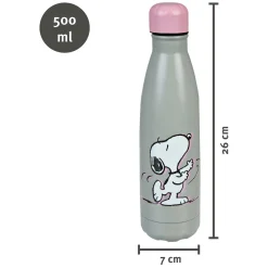 Undercover Drinkfles 500ml - Snoopy Outlet