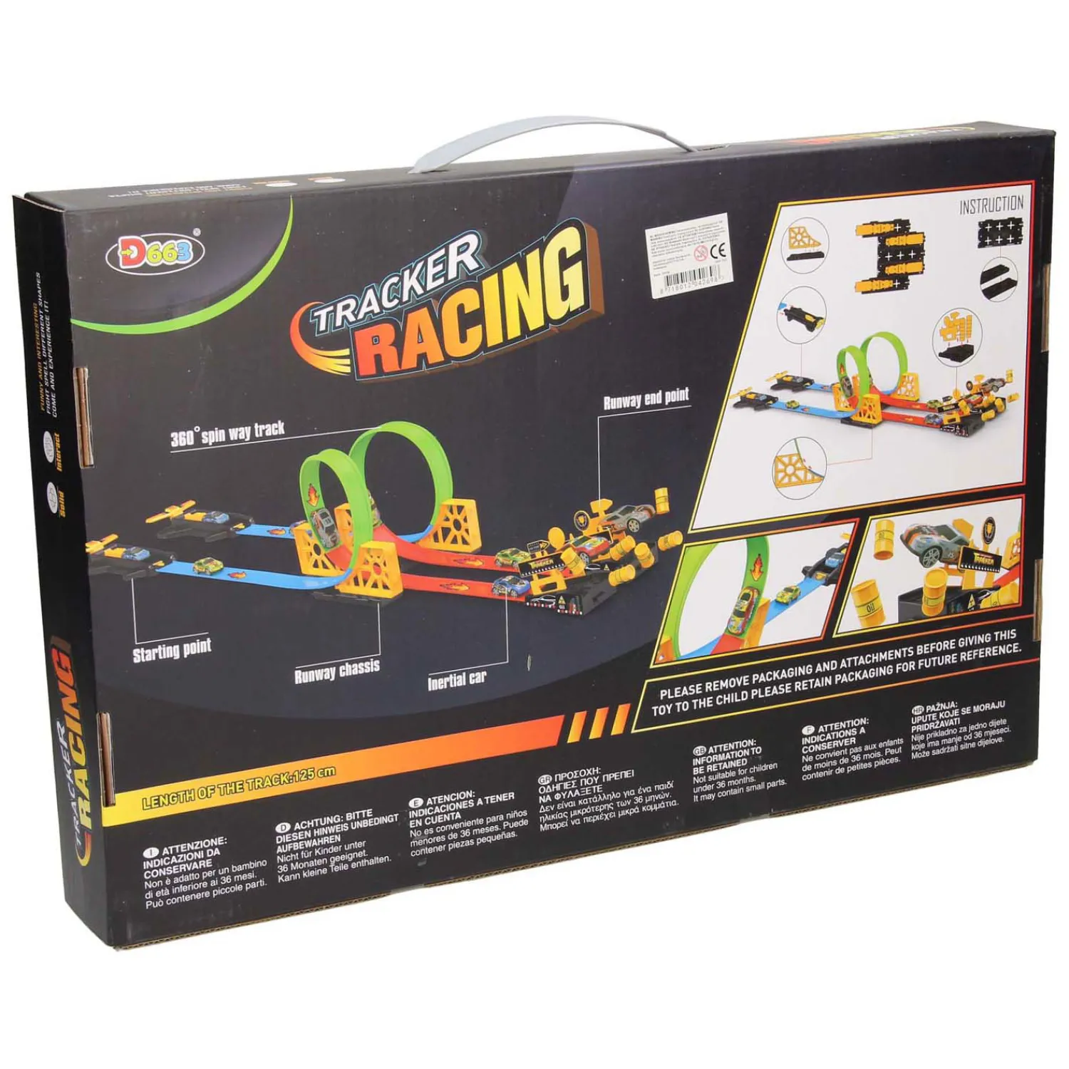 Duel Lanceerset Loopings Racebaan- Hot