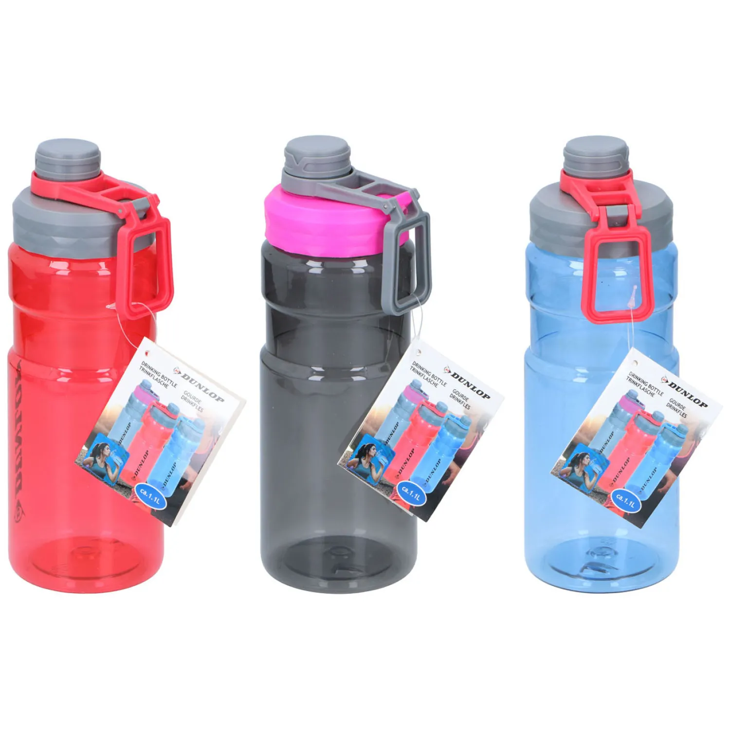 Dunlop PET Drinkfles 1,1 Liter