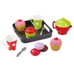 Ecoiffier 100& Chef Cupcakes op Dienlad Speelset, 12dlg. Outlet