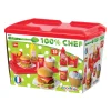 100% Chef Hamburgerset, 25dlg.-Ecoiffier Clearance