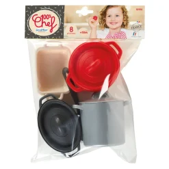 100% Chef Pannen en Eetset, 8dlg.>Ecoiffier Discount