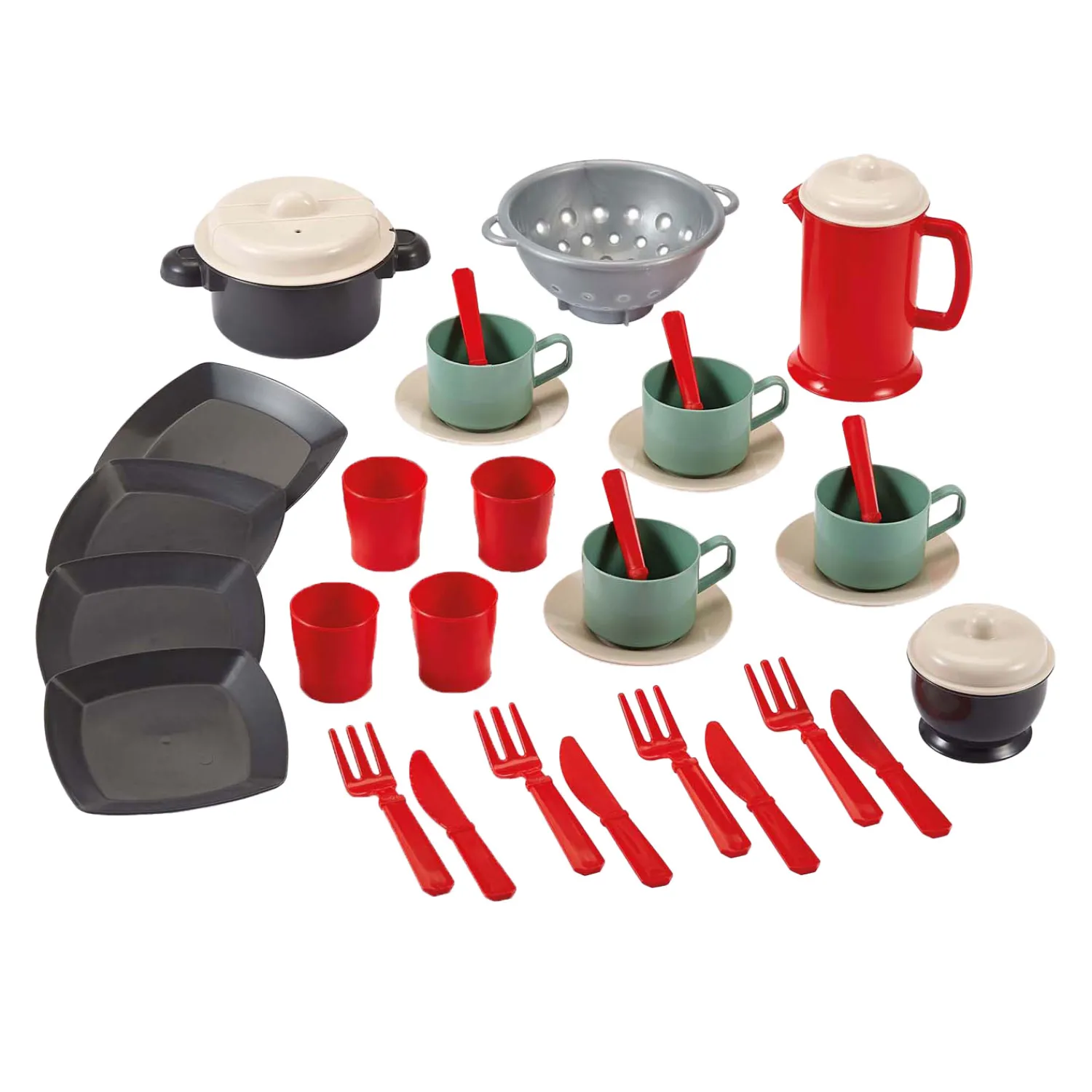 100% Chef Servies Set in Tas-Ecoiffier Outlet