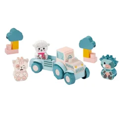 Ecoiffier Baby Mijn Eerste Tractor met Grappige Dieren, 25dlg.><noscript><img width=