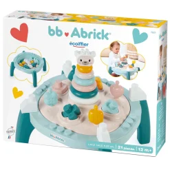 Ecoiffier Abrick Baby Mijn Eerste Activiteitentafel, 21dlg. Hot