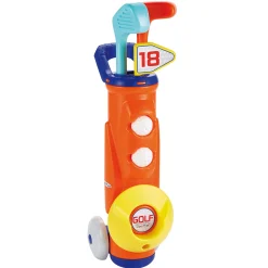 Ecoiffier Golfset in Trolley New