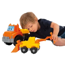 Ecoiffier Kiepwagen en Graafmachine Hot