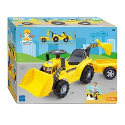 Ecoiffier Looptractor met Voorlader en Wagen Outlet