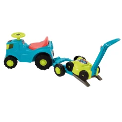 Tractor met Aanhanger en Grasmaaier><noscript><img width=